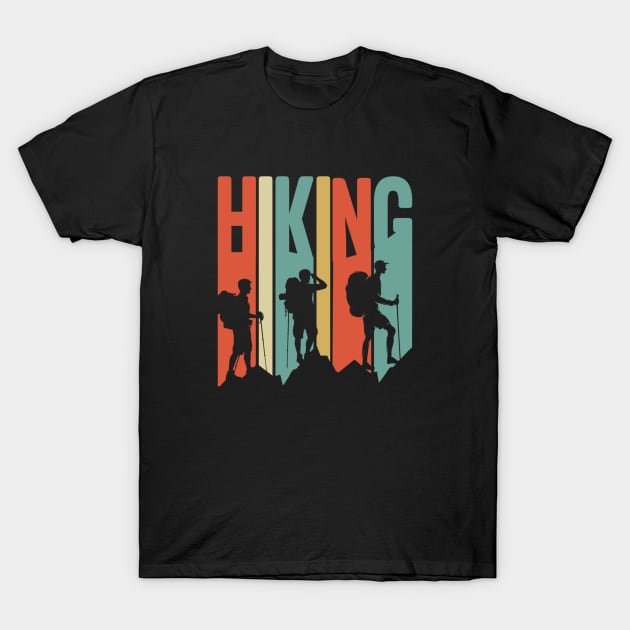 Vintage Hiking tshirt T-Shirt by Mediocre Adventurer